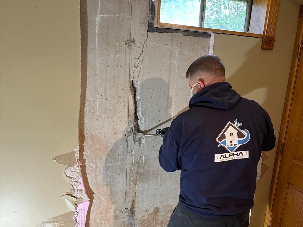 Foundation Crack Repair & Sealant by Alpha Waterproofing CT